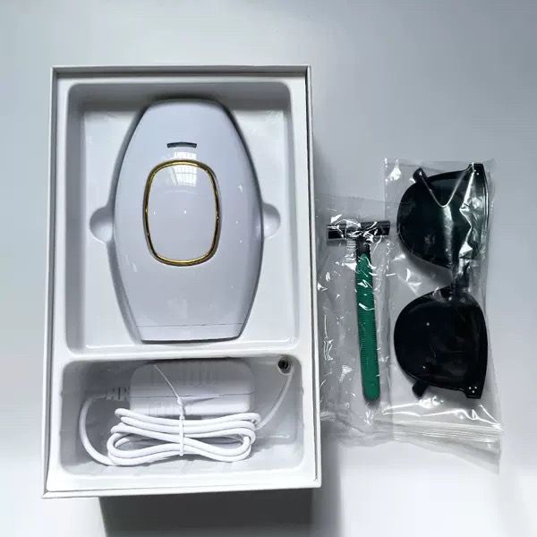 Professional IPL Hair Removal Handset for Women & Men – Includes Razor & Safety Glasses