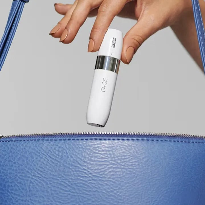 Braun Face Mini Hair Remover FS1000 – Electric Facial Hair Remover for Women with Smartlight