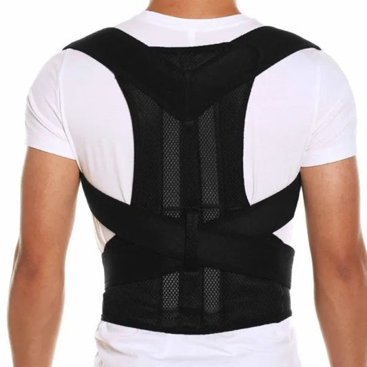 Back Pain Relief Posture Corrector Belt | Adjustable Support for Spine, Shoulder & Lumbar Alignment | Large