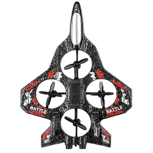 Premium RC Fighter Plane 2.4 GHz | Remote Control Foam Airplane Toy with Lights & 3D Stunt Glider