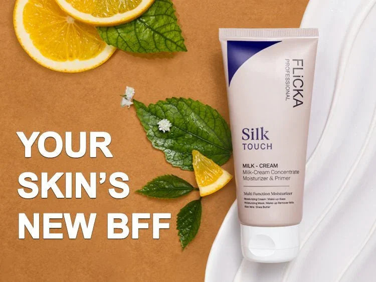 Flicka Silk Touch Milk Cream – Multi-Function Moisturizer & Primer