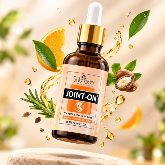 Sukoon Joint-On Essential Oil Blend | Natural Pain Relief for Joints, Knees, and Back (30ml)